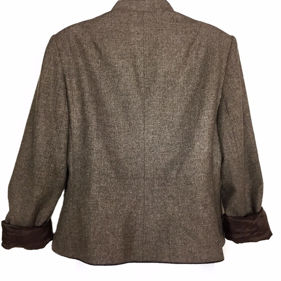 Vintage Bert Newman Tweed Tyrolean Collar Jacket - Picture 3 of 8